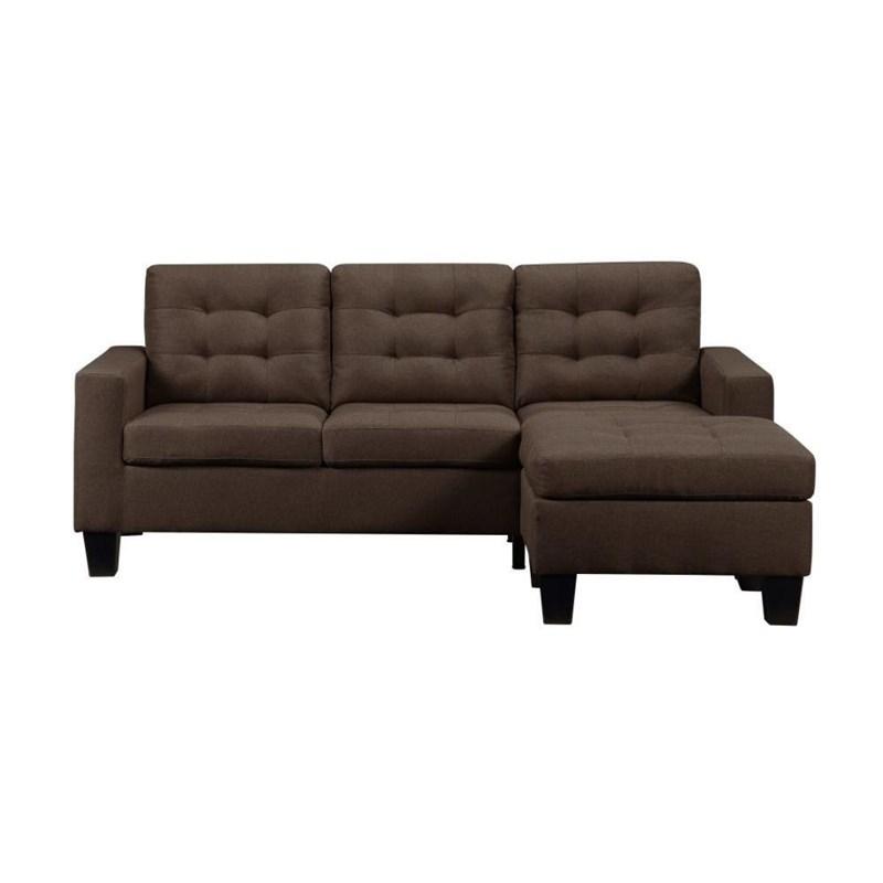 Acme Furniture Earsom 56655 Reversible Sofa & Ottoman
