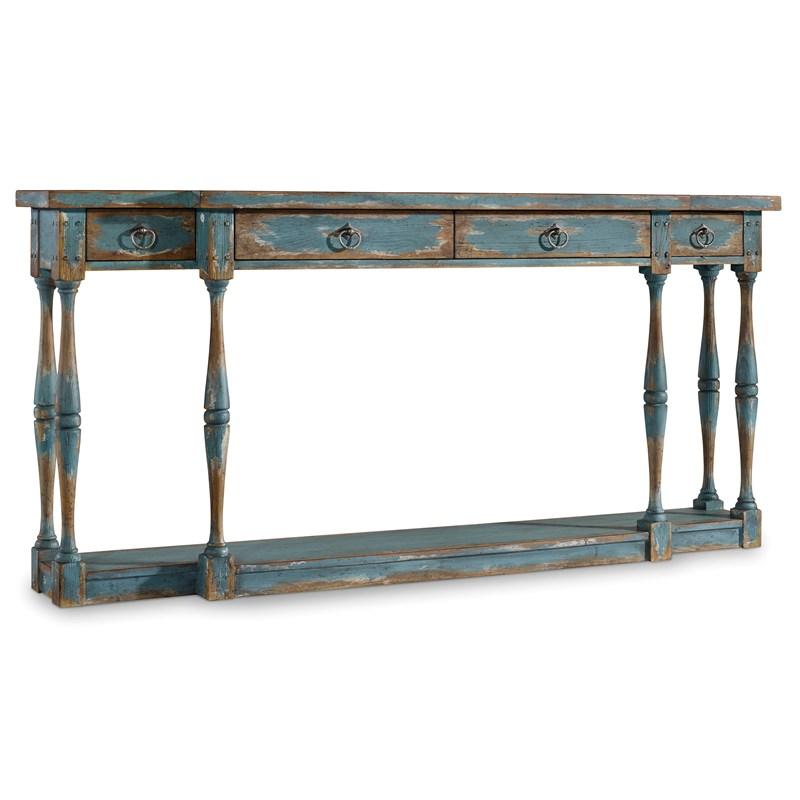 Hooker Furniture 5405-85003 Sanctuary Four-Drawer Thin Console