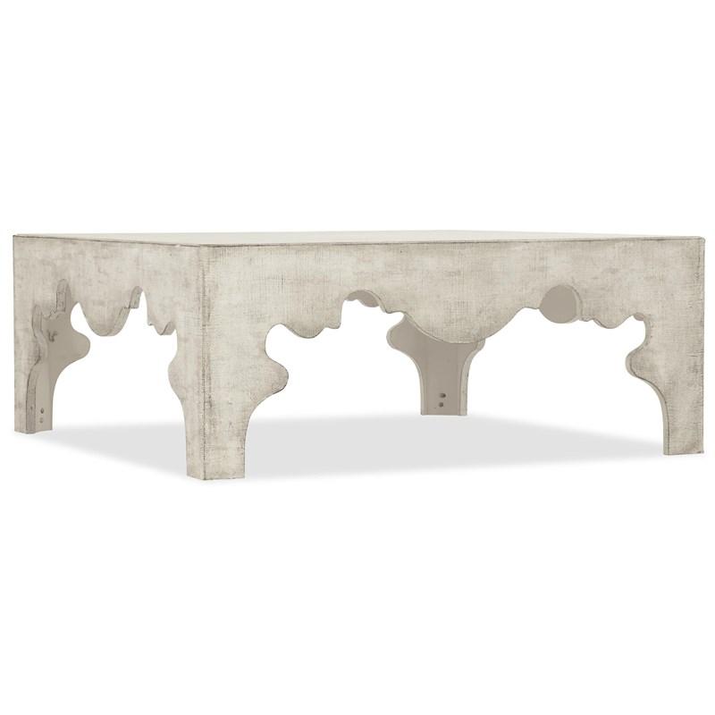 Hooker Furniture 5750-80112-LTWD Boheme Flanders Square Cocktail Table