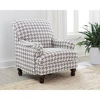 Coaster Furniture Glenn 903096 Upholstered English Arm Accent Chair - Grey