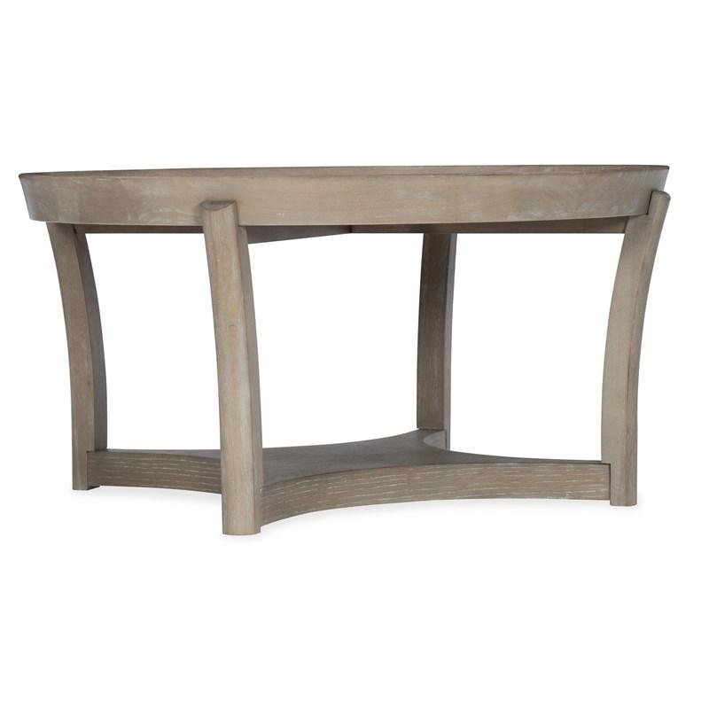 Hooker Furniture 6050-80111-GRY Affinity Round Cocktail Table