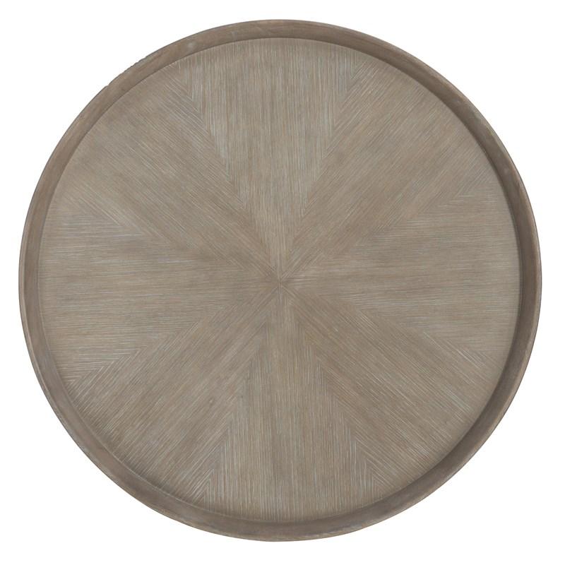 Large Picture of Hooker Furniture 6050-80111-GRY Affinity Round Cocktail Table
