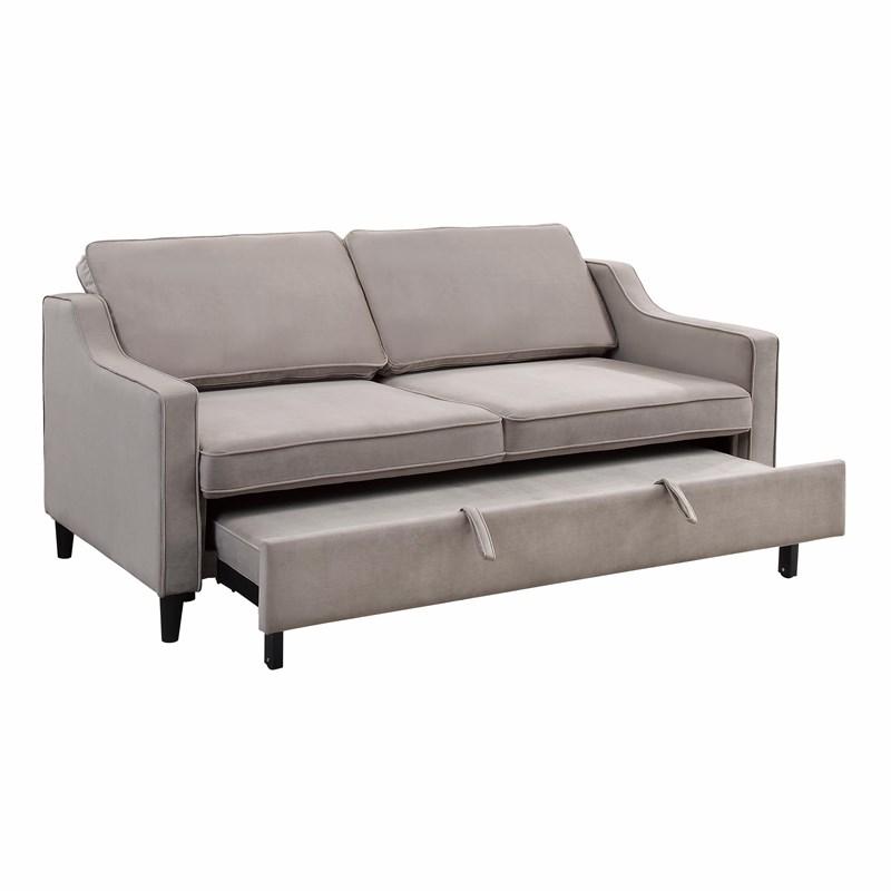 Large Picture of Homelegance Adelia 9428CB-3CL Convertible Studio Sofa with Pull-out Bed