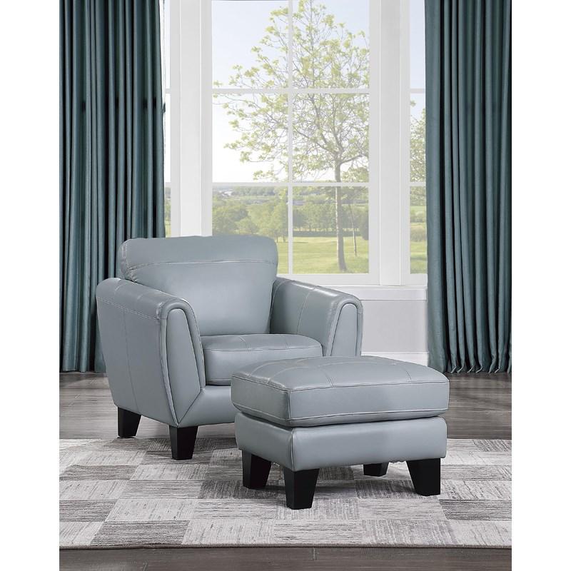 Large Picture of Homelegance Spivey 9460AQ-1 Chair