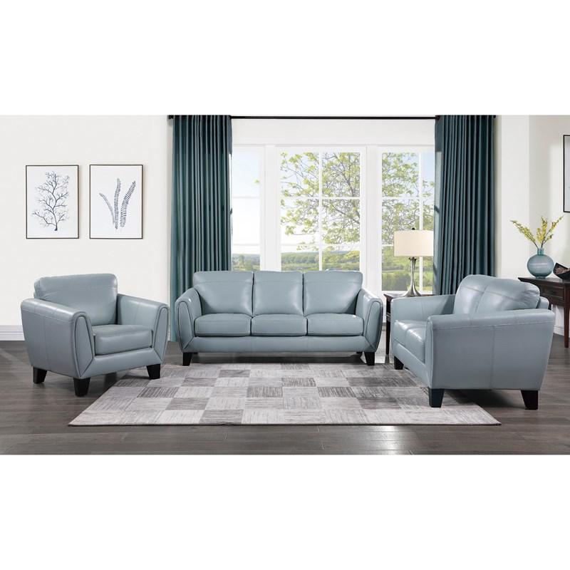 Large Picture of Homelegance Spivey 9460AQ-2 Love Seat