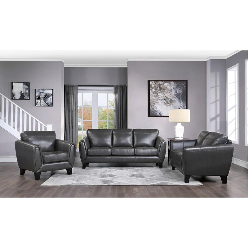 Large Picture of Homelegance Spivey 9460DG-2 Love Seat