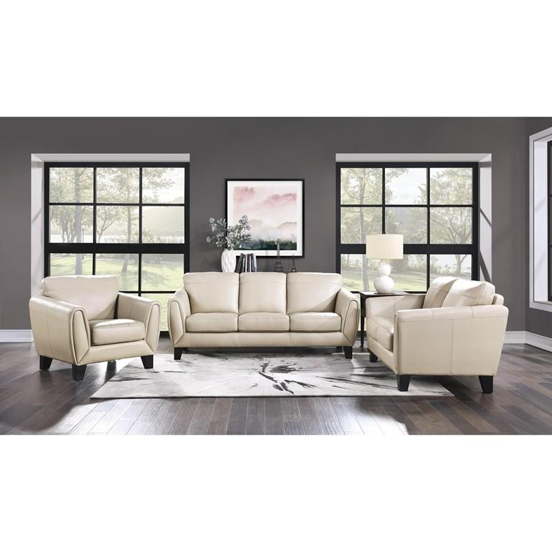 Large Picture of Homelegance Spivey 9460BE-3 Sofa - Beige