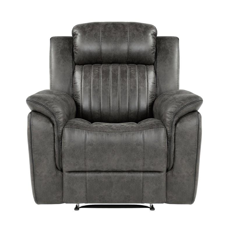 Homelegance Centeroak 9479BRG-1 Reclining Chair
