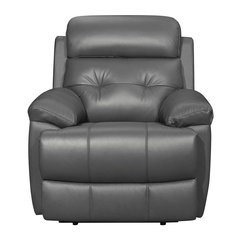 Homelegance Lambent 9529DGY-1 Reclining Chair - Dark Grey