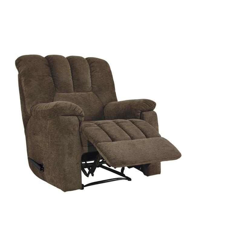 Large Picture of Homelegance Annaliese 9534BR-1 Reclining Chair - Brown