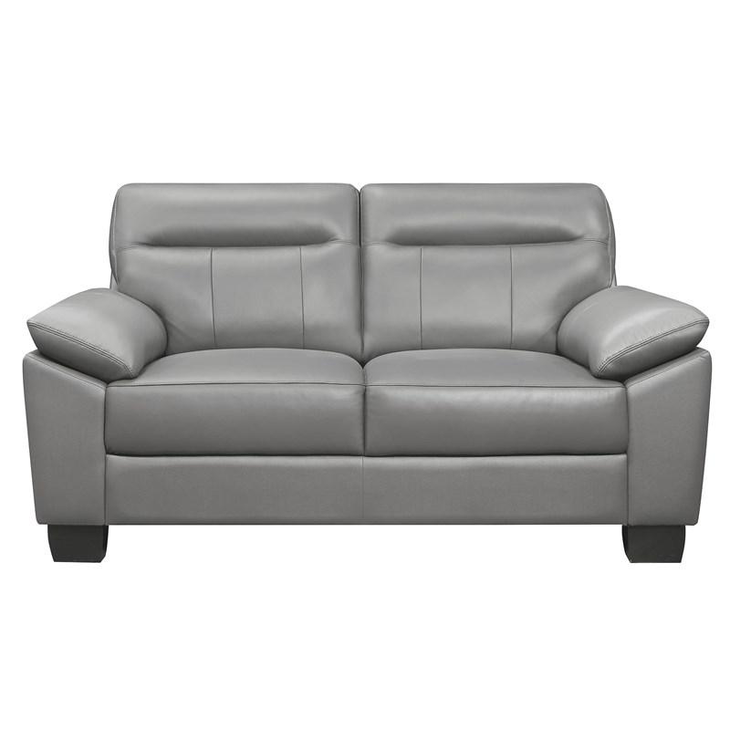 Homelegance Denizen 9537GRY-2 Love Seat - Grey