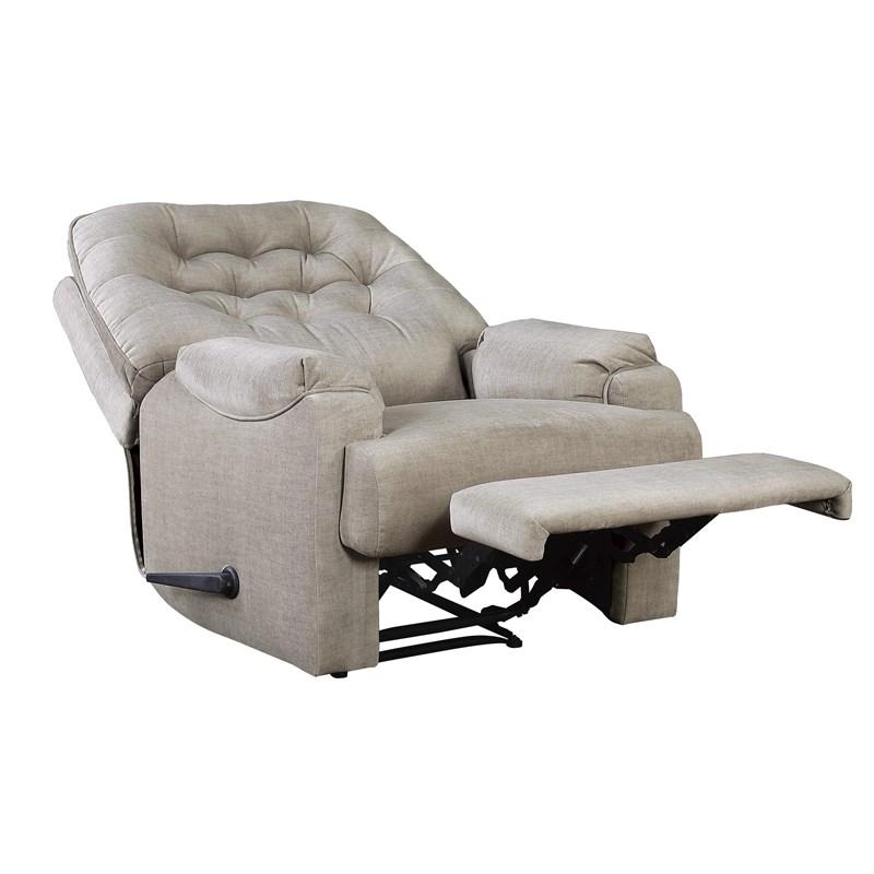 Large Picture of Homelegance Corydon 9555NB-1 Reclining Chair - Light Brown