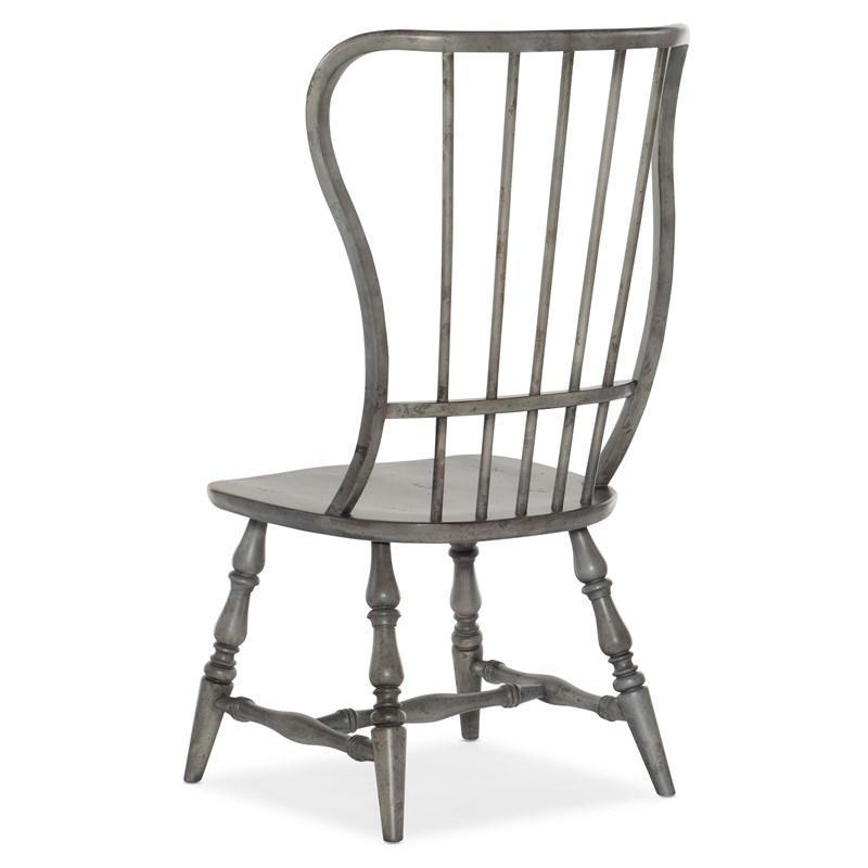 Large Picture of Hooker Furniture 5805-75311-96 Ciao Bella Spindle Back Side Chair