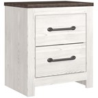 Signature Design by Ashley Gerridan B1190-92 Two Drawer Night Stand