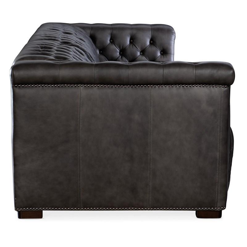 Large Picture of Hooker Furniture SS434-GP3-096 Savion Grandier Power Recliner Sofa with Power Headrest
