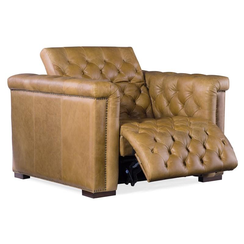 Large Picture of Hooker Furniture SS434-P1-086 Savion Grandier Power Recliner with Power Headrest