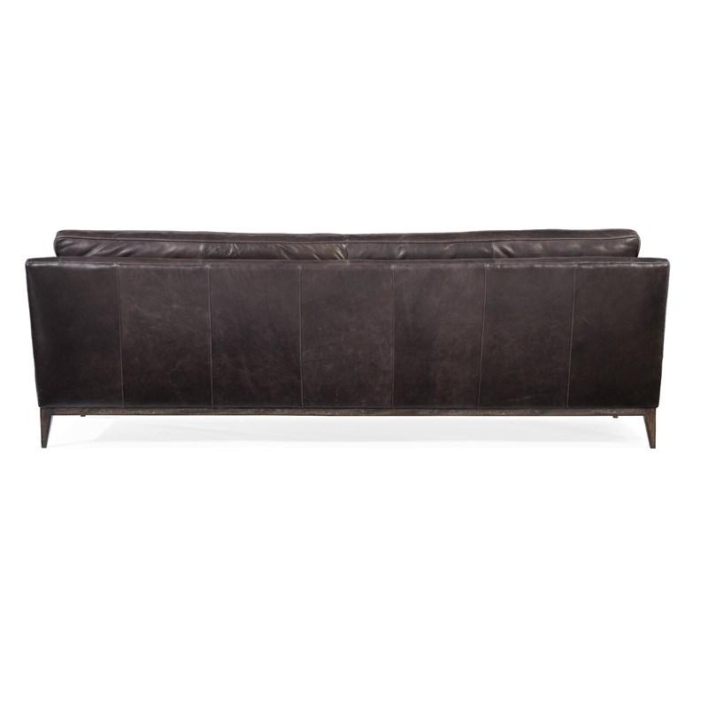 Large Picture of Hooker Furniture SS604-03-097 Kandor Leather Stationary Sofa