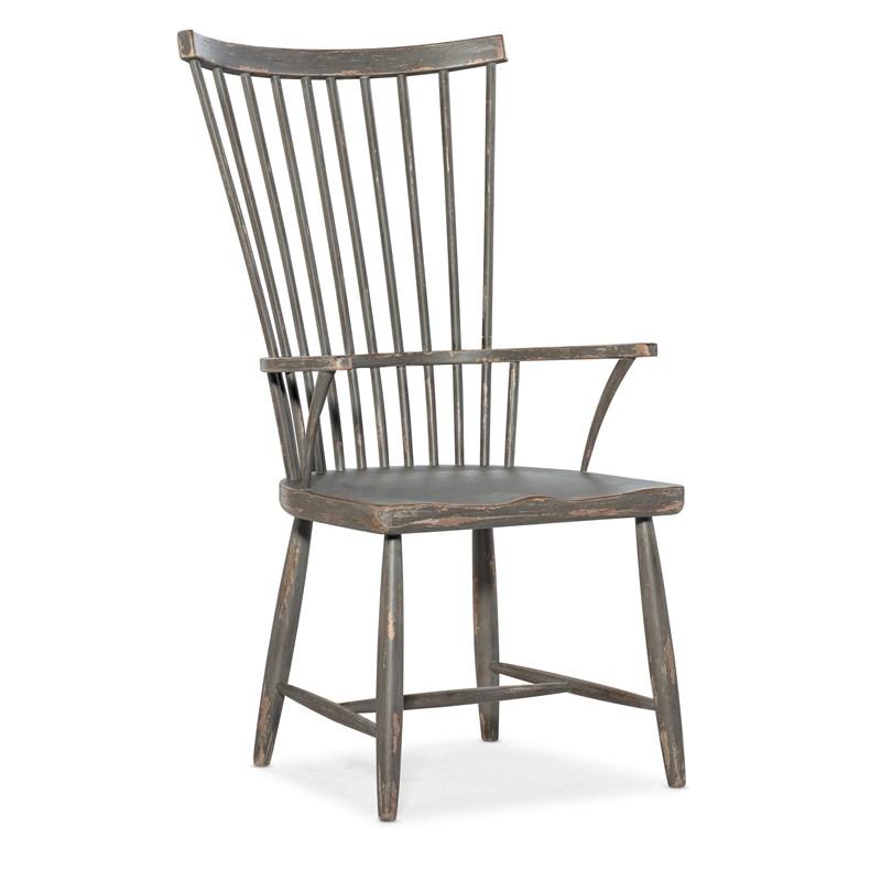 Hooker Furniture 6025-75302-95 Alfresco Marzano Windsor Arm Chair