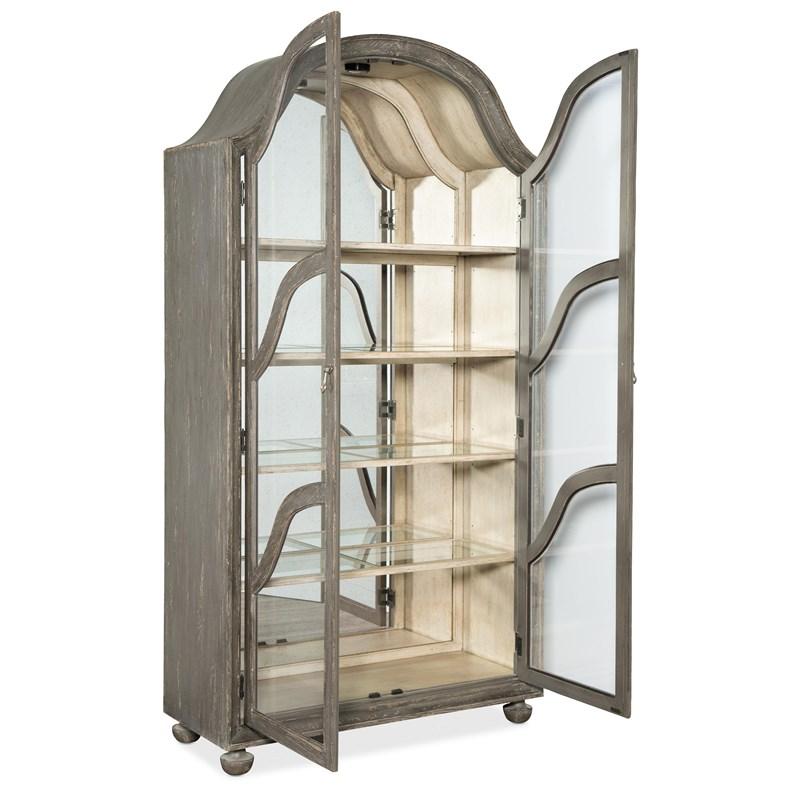 Large Picture of Hooker Furniture 6025-75906-95 Alfresco Costa Display Cabinet
