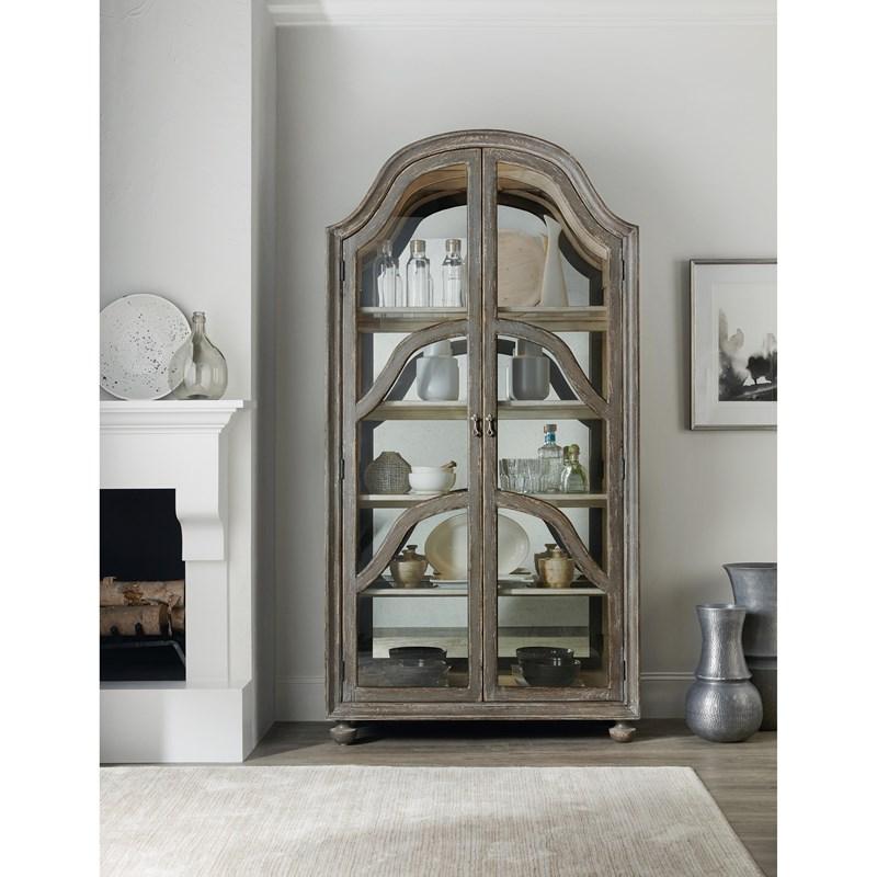 Large Picture of Hooker Furniture 6025-75906-95 Alfresco Costa Display Cabinet
