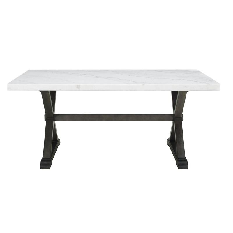 Large Picture of Elements International Lexi CLX100DT Dining Table