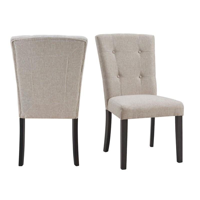 Large Picture of Elements International Lexi CLX100TFSC Upholstered Chair