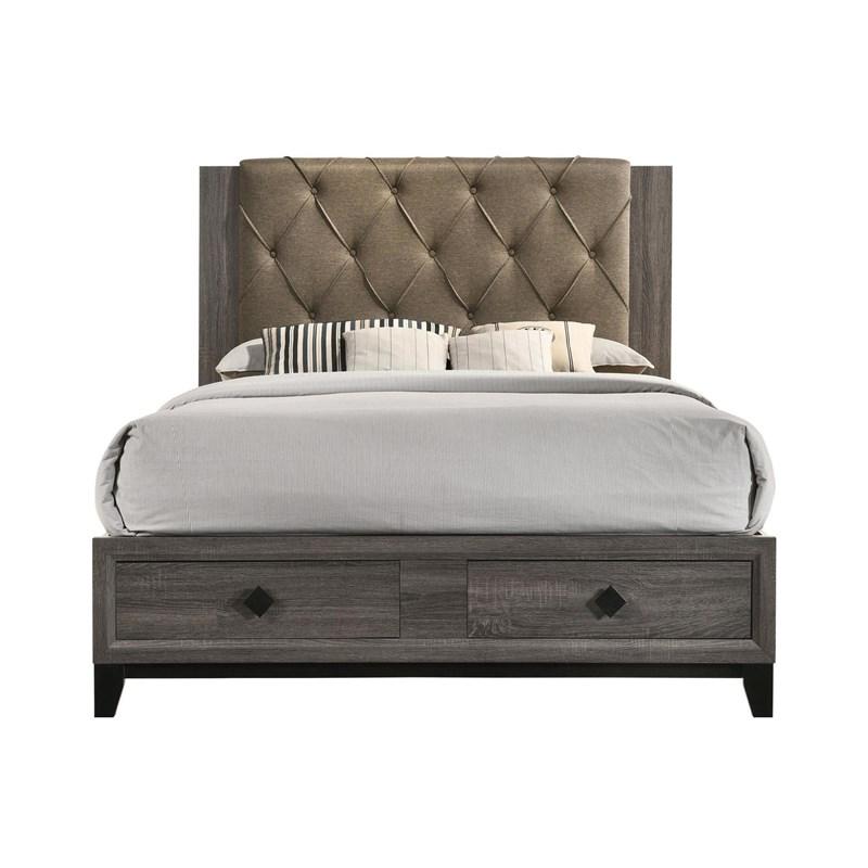 Acme Furniture Avantika 27670Q Queen Bed with Storage
