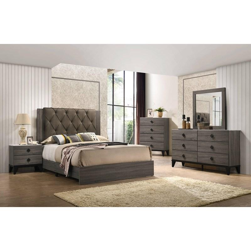 Large Picture of Acme Furniture Avantika 27677EK EK Bed