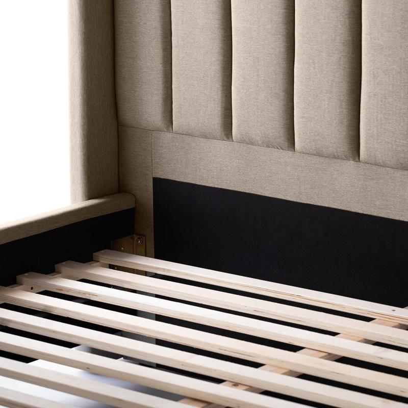 Large Picture of Malouf Blackwell Full Upholstered Bed - Desert