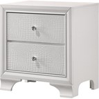 Crown Mark Lyssa B4310-2 Nightstand - Frost