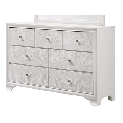 Crown Mark Lyssa B4310-1 Dresser - Frost