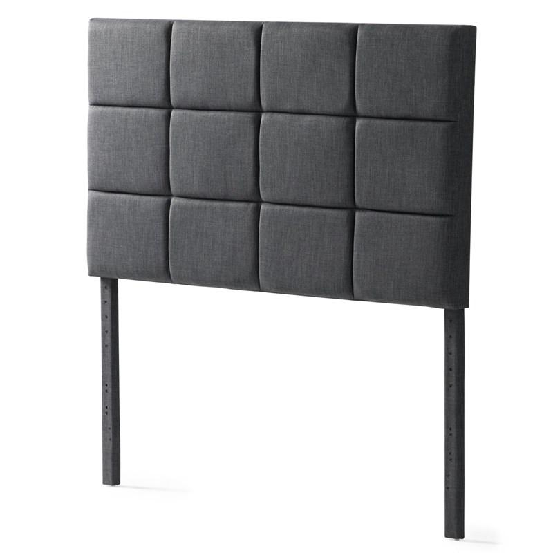 Malouf Scoresby Headboard - Stone (Full)