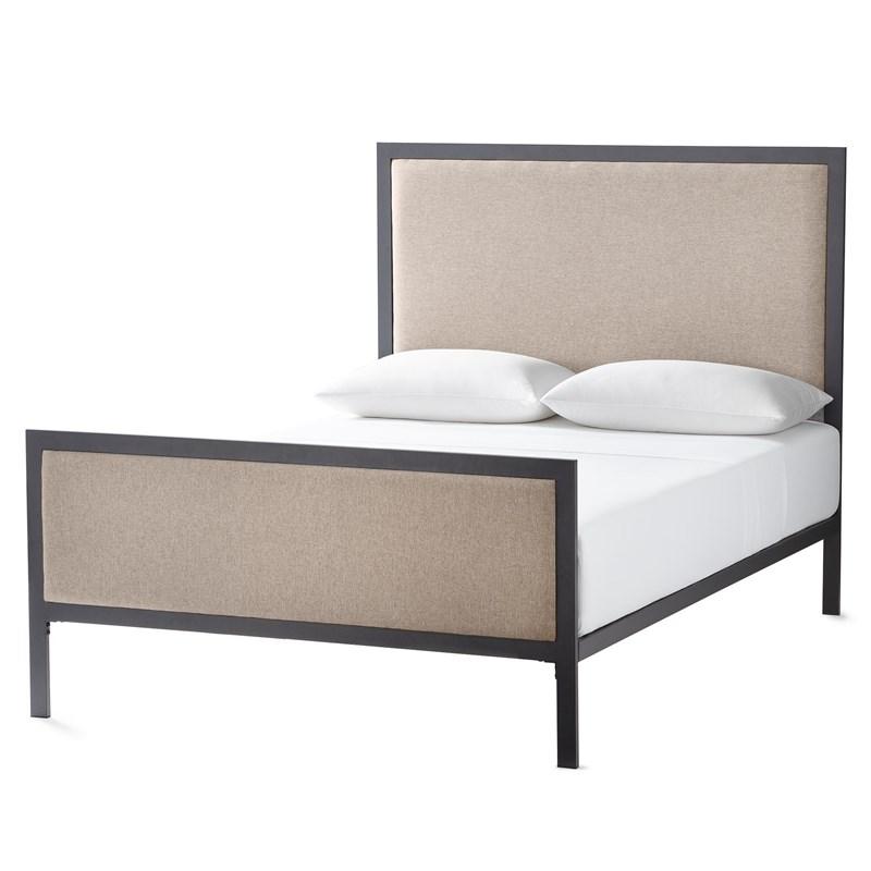 Large Picture of Malouf Clarke Designer Bed - Desert (Queen)