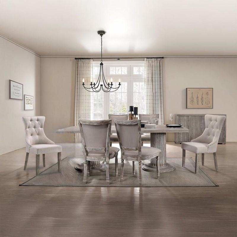 Large Picture of Acme Furniture Gabrian 60170 Dining Table