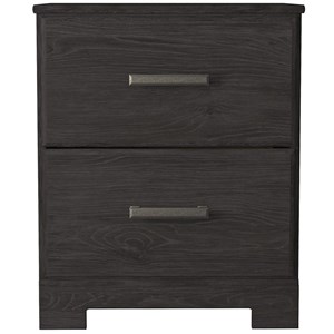 Signature Design by Ashley Belachime B2589-92 Two Drawer Night Stand (Nightstands - 2 Drawers)