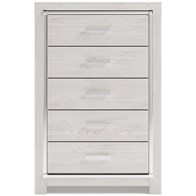Signature Design by Ashley Altyra B2640-46 Five Drawer Chest (Chests - 5 Drawers)