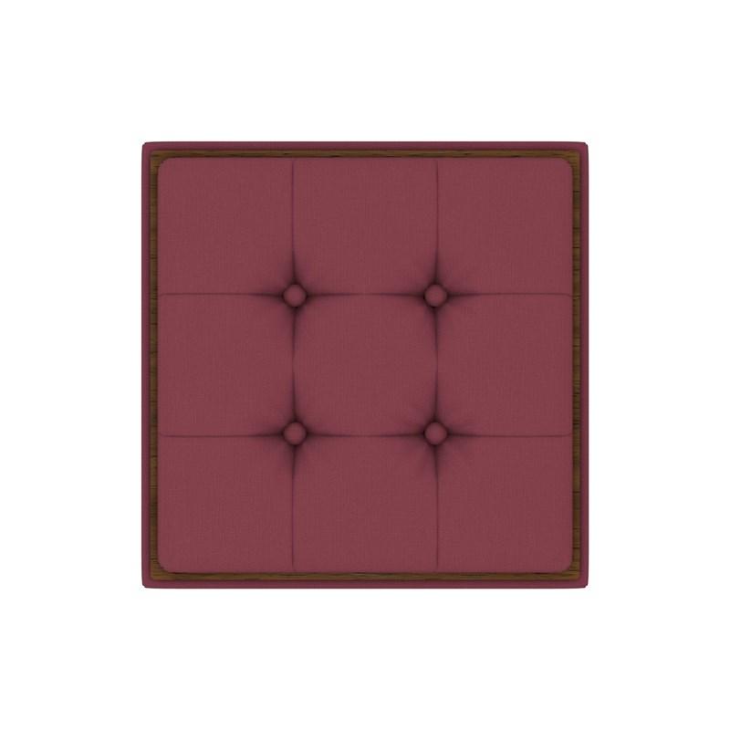 Large Picture of La-Z-Boy Leo Ottoman - Burgundy