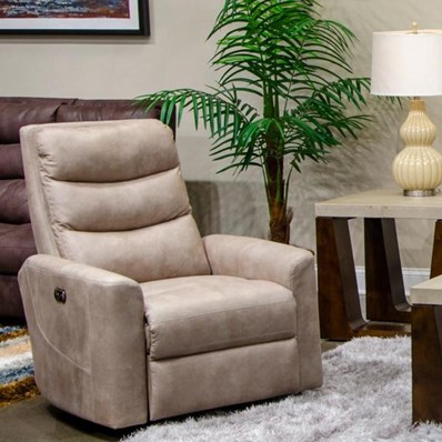 Catnapper Gill 2640-6 Glider Recliner - Putty