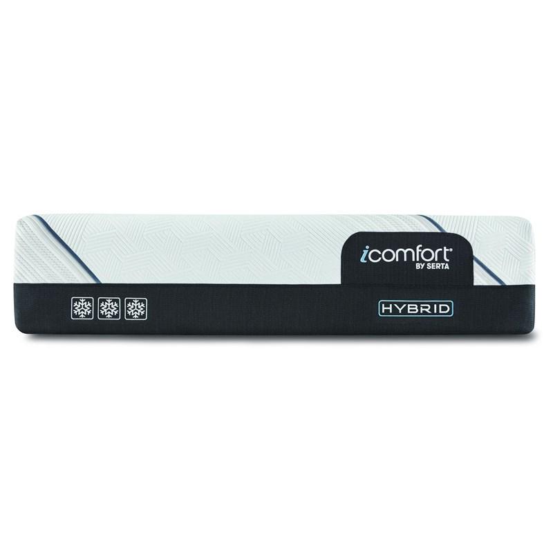 Large Picture of Serta CF4000 Hybrid Plush Mattress with Motion Air Adjustable Base (King)