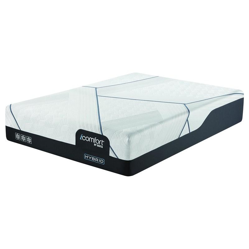 Serta CF3000 Plush Hybrid Mattress with Motion Air Adjustable Base (King)