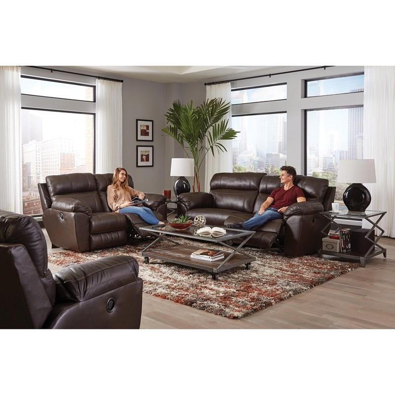Large Picture of Catnapper Costa 4070-7 Recliner - Chocolate