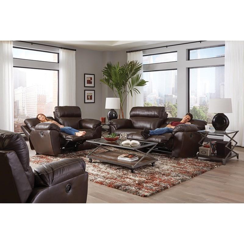 Large Picture of Catnapper Costa 4070-7 Recliner - Chocolate