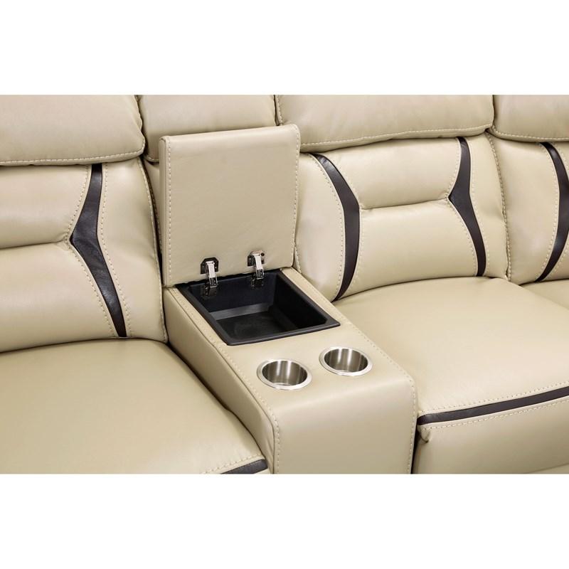 Large Picture of Homelegance Amite 8229*6PW 6 pc Modular Power Reclining Sectional