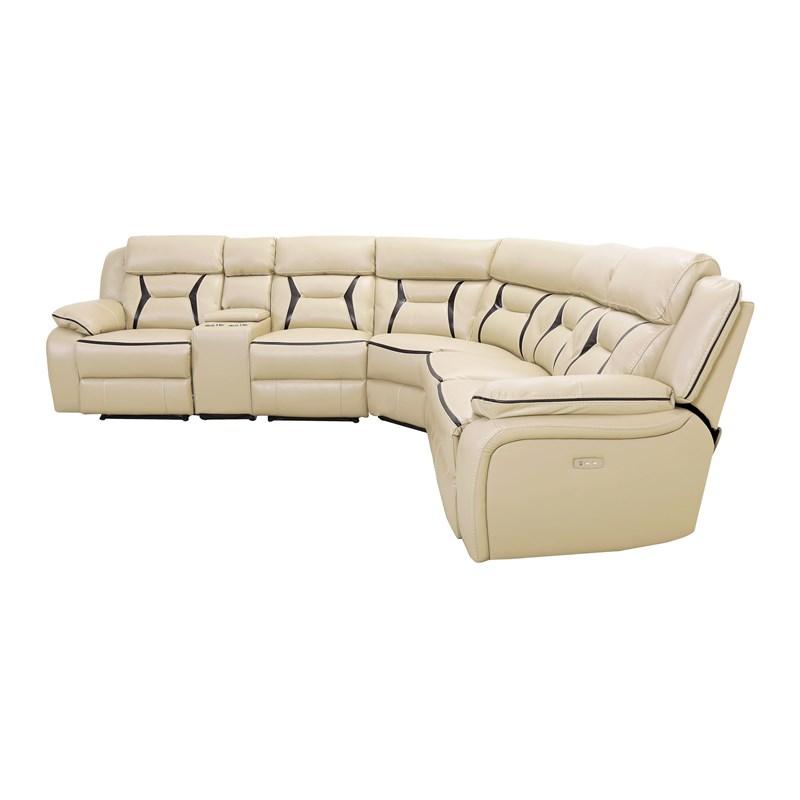 Large Picture of Homelegance Amite 8229*6PW 6 pc Modular Power Reclining Sectional