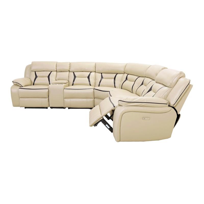 Large Picture of Homelegance Amite 8229*6PW 6 pc Modular Power Reclining Sectional