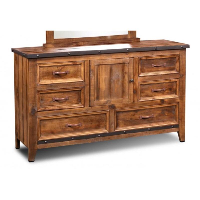 Horizon Home Furniture Urban Rustic H4365-310 Dresser - Brown