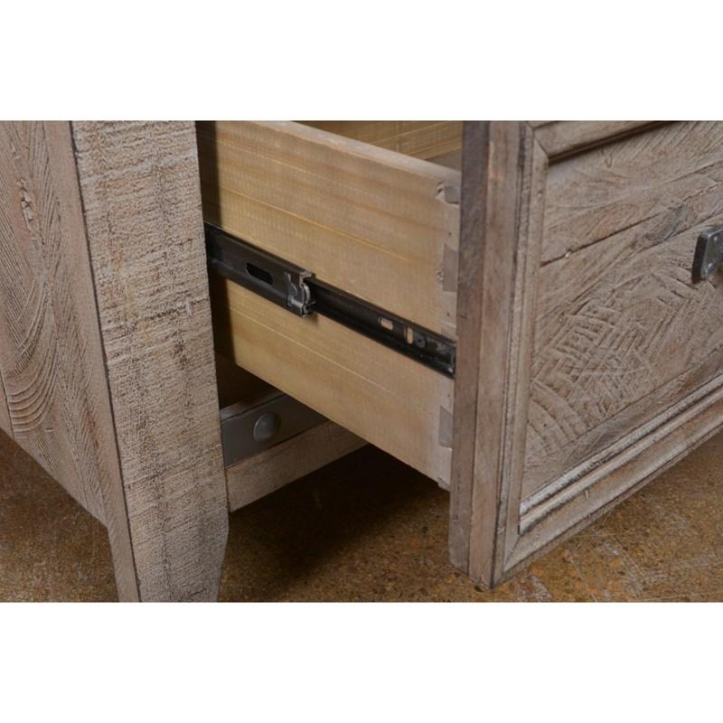 Large Picture of Horizon Home Furniture Urban Rustic H4365-350-GRY Nightstand - Grey