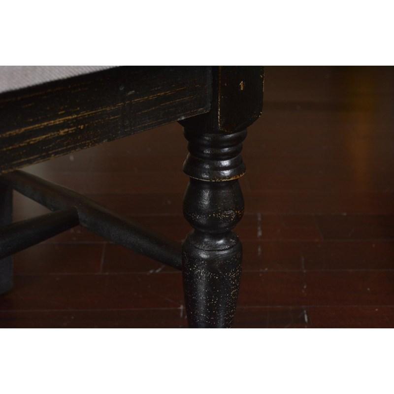 Large Picture of Horizon Home Furniture Old World Verona H8050-018-BLK Slat Back Dining Chair