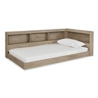 Signature Design by Ashley Oliah EB2270B1 Twin Bookcase Storage Bed