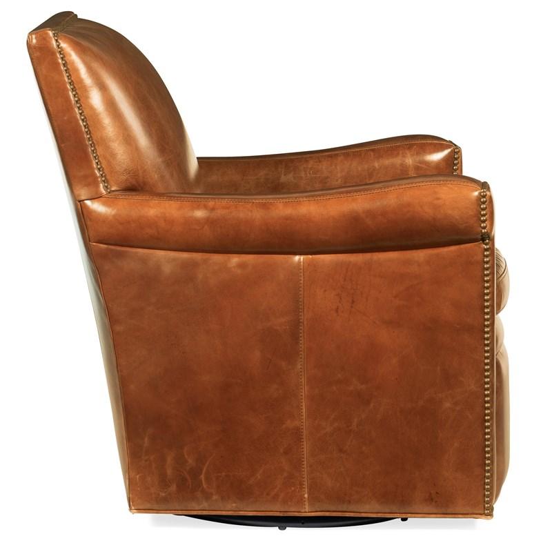 Large Picture of Hooker Furniture CC419-SW-085 Jilian Swivel Club Chair